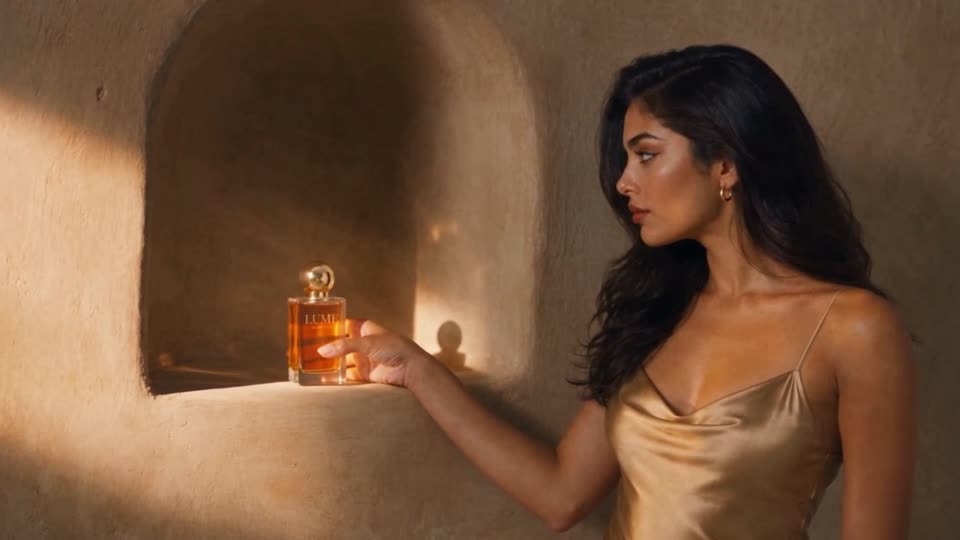 Fragrance ad: Campaign film: Gold